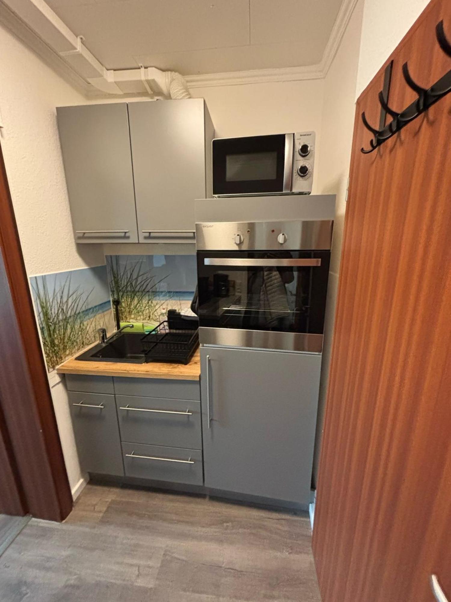 Haus Heinke Am Deich - Friedrichskoog Apartment Bagian luar foto